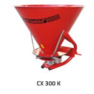 Cx 300 k distributeur d'engrais - agrimix - capacité trémie - lt. 240