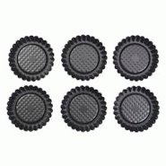 Eva 6 tartelettes 'pro-clean' ø10cm - 047336_0