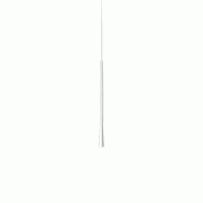 Gea Luce Dafne Sp/I - Lampe À Suspension Simple Encastrable 7W Led 3000K Faisceau 38° Finition Blanc Satiné Avec Rosace Blanche - Gealuce - blanc D