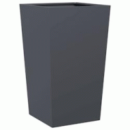 Helloshop26 - Jardinière bac lit surélevé plantes fleurs terrasse jardin 45 x 45 x 75 cm acier anthracite 02_0037607 - 3000214048215 Helloshop26 - Jardinière bac lit surélevé plantes fleurs terrasse jardin 45 x 45 x 75 cm acier anthracite 02_0037607 - 3000214048215