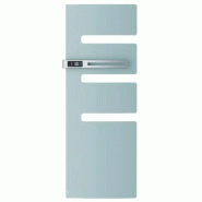 Radiateur sèche-serviettes connecté Serenis avec soufflerie mât gauche 1750W Vert d'eau - Atlantic - 850595_0