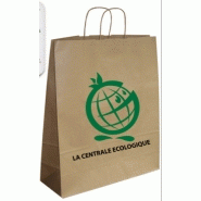 Sac papier kraft 120gr - 44x49x15cm