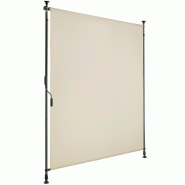 Tectake Store banne TAIJA avec manivelle - 120 x 310 cm, beige - 406152 - beige multi-matériau 406152 Tectake Store banne TAIJA avec manivelle - 120 x 310 cm, beige - 406152 - beige multi-matériau 406152