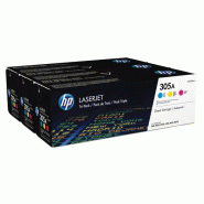 305A pack de 3 toners LaserJet cyan/magenta/jaune authentiques