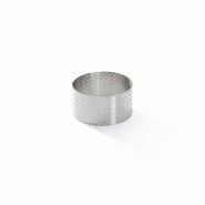 DE BUYER - cercle perfore inox bord droit h 3.5 ø6.5 - inox 10-309802