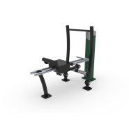 Equipement de fitness extérieur - Rameur - 8065049 - Denfit Gym - Hags