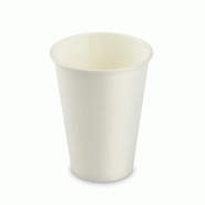 Gobelet Carton NOVACUP 350ml- Haute Densité FSC - Recyclable & Éco-responsable - Lot de1000 - blanc en carton GH319