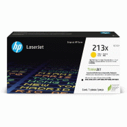 Hp 213X - Cartouche de toner jaune haute capacité authentique - W2132X