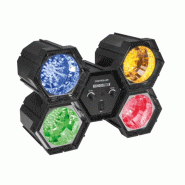 HQ Power Chenillard modulaire HQ-POWER VDLL4RL2 - 4 x 47 LEDS: Bleu, Vert, Rouge, Jaune - 3666638040336