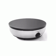 LAGRANGE crêpière fonte 40cm 3000w inox 209003 - argenté 3196202090035