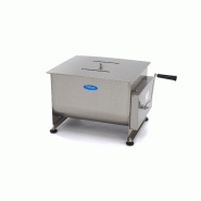 Mélangeur de viande - 40 L - 35 kg viande - axle double - manuel | Maxima - 09368001