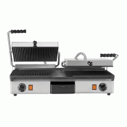 MilanToast - Double plancha en fonte 220-240v 3,5kw. - 8058456150079