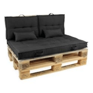 Oviala Business Pack salon de jardin palettes et cousinage gris - Oviala - gris Bois massif 106906 Oviala Business Pack salon de jardin palettes et cousinage gris - Oviala - gris Bois massif 106906