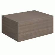 Podium pour mannequins Vertigo noyer foncé 60x45x25cm