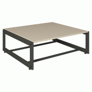Table de présentation Cage noir 90x80x30cm taupe