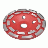 Vidaxl disque de broyage diamanté à double ligne 125 mm 140620