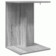 VidaXL Table d'appoint Gris Sonoma 45 x 40 x 62,5 cm Bois d'ingénierie Modèle Ombre Equinoxe Prime - 8000361