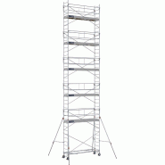Échafaudage roulant acier ROLLSTAR 295 - Hauteur de travail : 13,30 m - DUARIB - 8330112 Échafaudage roulant acier ROLLSTAR 295 - Hauteur de travail : 13,30 m - DUARIB - 8330112