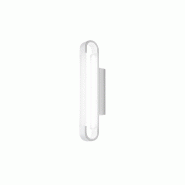 Applique Gap 12W Led 1260Lm 3000K Structure En Aluminium Blanc Mat Diffuseur Acrylique Ip44 - Design Moderne - Gea Luce - blanc GAP470C