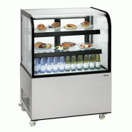 Bartscher Vitrine ventilée positive 270 Litres, sur roulettes, 475 W, 220 V - MONO - 4015613782454 Bartscher Vitrine ventilée positive 270 Litres, sur roulettes, 475 W, 220 V - MONO - 4015613782454