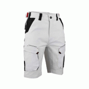 Bermuda de travail multi-poches sergé coton-poly gris/noir Taille 50 Entrejambe 26 cm LMA LEBEURRE - 50 gris textile 867062 Bermuda de travail multi-poches sergé coton-poly gris/noir Taille 50 Entrejambe 26 cm LMA LEBEURRE - 50 gris textile 867062