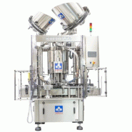 Capsuleuse rotative indépendante à production moyenne et élevée Capsuleuse rotative indépendante à production moyenne et élevée