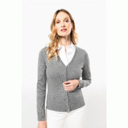 Cardigan Supima femme - Kariban Premium - Réf: PK903 - 100% coton peigné - Jauge 12 Cardigan Supima femme - Kariban Premium - Réf: PK903 - 100% coton peigné - Jauge 12