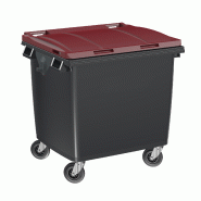 Containers Citybac® 1000 litres latéral fabriqués en France - CTNHDGRARGG-SL16