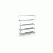 CORECO Rayonnage Lineaire 1725X1970X400 5 Niveaux L372 - L372 CORECO Rayonnage Lineaire 1725X1970X400 5 Niveaux L372 - L372