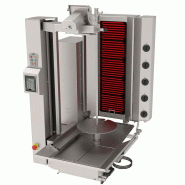 Grill Döner kebab électrique automatique 5 brûleurs max 120 kg