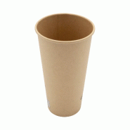 METRO PROFESSIONAL 50 Gobelets en carton kraft 55 cl Ø 9 cm - marron en carton 4337182252658