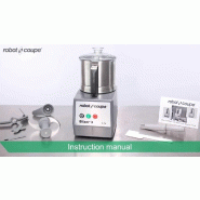 Mixeur de table professionnel CUVE 3,7 l inox avec ensemble CUVE - PBLIXER 3 + ACC CUVE SUPP
