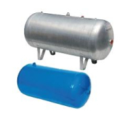 Réservoir peint ou galvanisé pour le stockage de gaz ou d'air comprimé