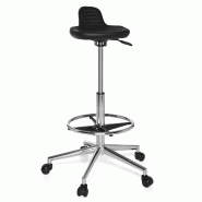Siège technique / Siège de bureau TOP WORK 03, noir hjh OFFICE - noir plastique 665160