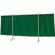 Écran de soudure triptyque XL CEPRO Omnium Vert-9 435 cm