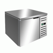 Abatteur 3 plaques GN2/3 (354×325 mm), intérieur et extérieur en inox AISI 304, thermostat électronique, dimensions 66×65×43 cm, Klimaitalia ABT