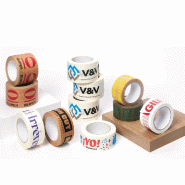 Adhésif personnalisable PVC solvant transparent  x144  impres.1 couleur 50x100m