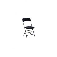 Apolline - chaise pliante - vif furniture - noir/noir