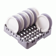 Cambro Panier de lavage d'assiettes avec goupilles. Permet un séchage rapide et efficace. Taille : 10,1(H) x - 0099511601073