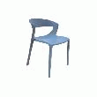 CHAISE KASTEL KICCA ONE BLANC JOBI - RECONDITIONNÉ