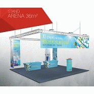 Easy stands tissu arena  36 m2