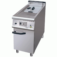 Friteuse gaz sur coffre commandes mécaniques avec cuve 20 l puissan... - PJZH-RC-1