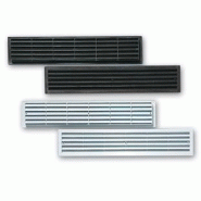 Grille de soufflage double  pour porte