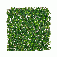 Helloshop26 - Haie artificielle brise-vue extensible 180 x 90 cm intimité design naturel en saule vert 20_0019227 - 3000232824266