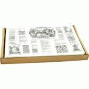 Hostelnovo del Valles - Papier journal antigras design "Légendes des échecs" 30x20 cm (500 feuilles) - blanc - papier 3/2 Hostelnovo del Valles - Papier journal antigras design "Légendes des échecs" 30x20 cm (500 feuilles) - blanc - papier 3/2