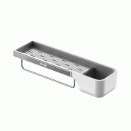 Joybos - Étagère Organisatrice pour Douche - blanc plastique polypropylène JOB238