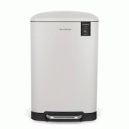Les Collectors N°528 - Poubelle à pédale 20L, white edition - blanc Acier inoxydable 18/8 N528 Les Collectors N°528 - Poubelle à pédale 20L, white edition - blanc Acier inoxydable 18/8 N528