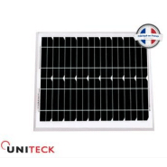 Mini panneau solaire uniteck 10w 12v monocristallin