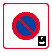 Panneau B6b3 - Entrée d'une zone à stationnement