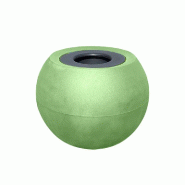 PLAST'UP ROTOMOULAGE Pot de fleurs sphérique xxl speranza 325l - VERTPISTACHE - vert 0637962081725